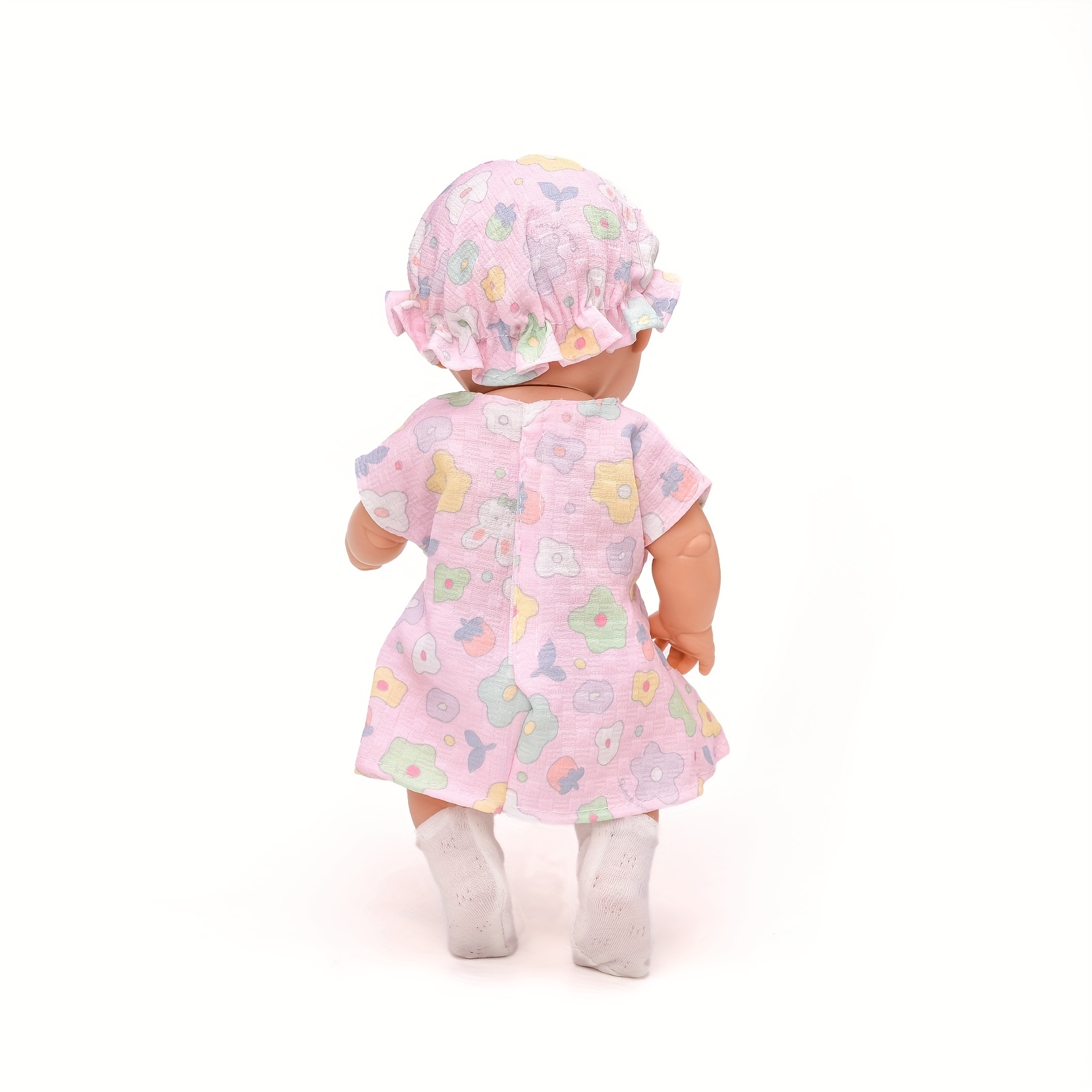 Lifelike 10in Beige Reborn Baby Doll with Clothes & Accessories