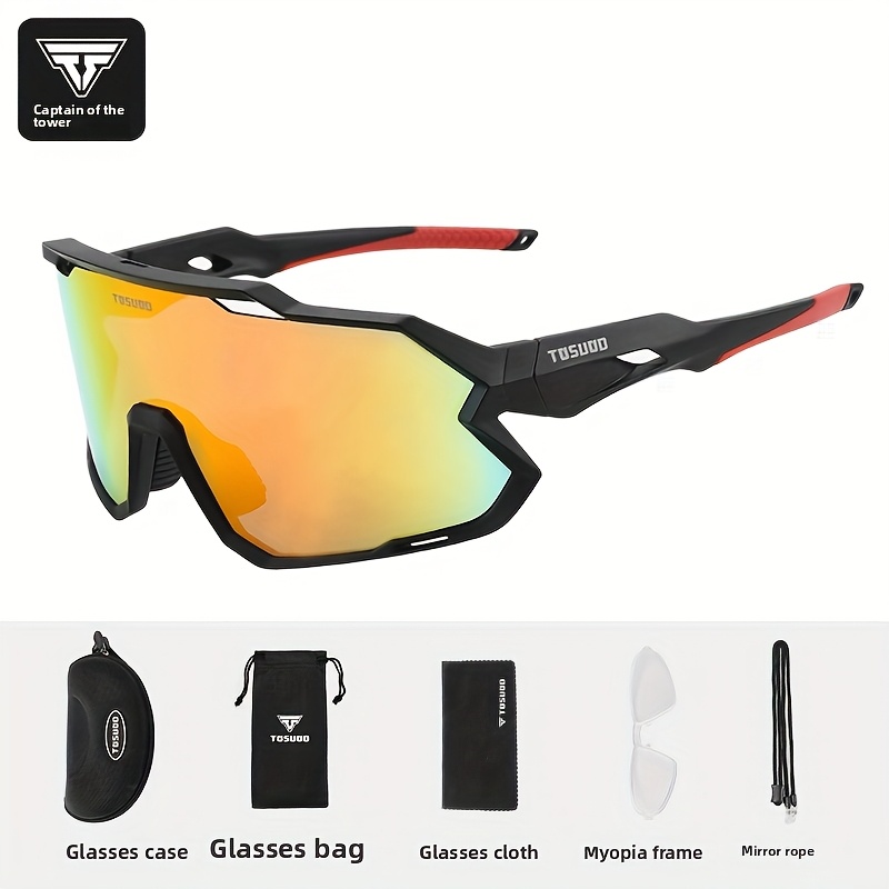 gafas de ciclismo polarizadas deportivas para hombres y mujeres