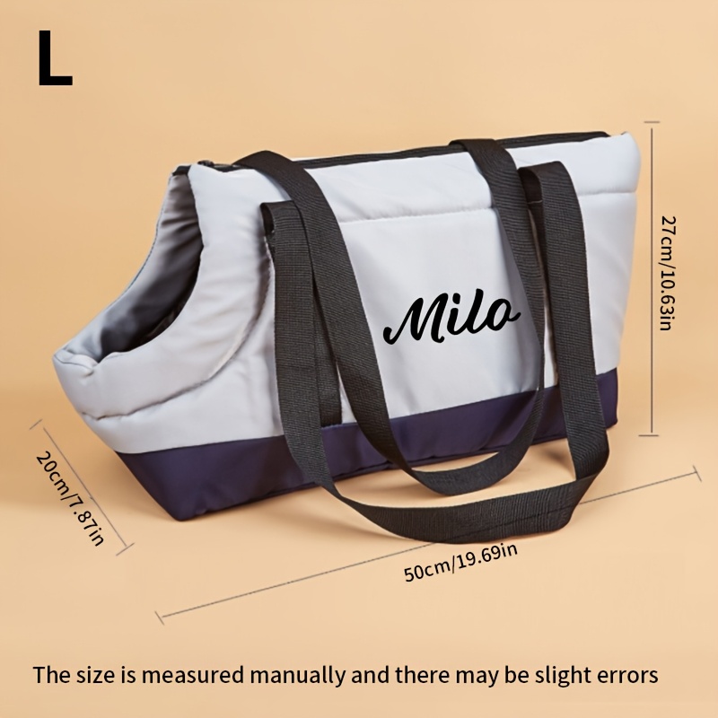 TEMU Customizable Large-capacity Pet Supplies Cats And Dogs, Outdoor Bag, Small Dog Bag, Medium Dog And Backpack, Medium Dog Bag, Pet Travel Bag,