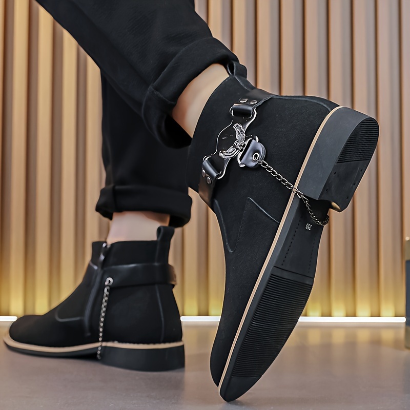 par botas hombre cierre cremallera parte Temu Argentina