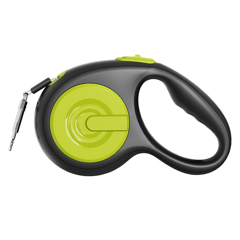 TEMU AIWO Cyclone Laisse pour Chien Rétractable 5M Robuste, Système de Freinage et de Verrouillage à Un Bouton, Anti-Eclatement et Anti-Choc, Laisse