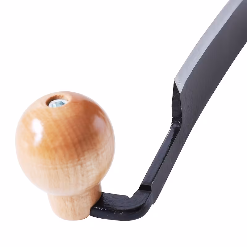 1pc woodworking draw knife 6 8 carbon steel blade straight draw shave debarking tool for debarking wood carving wood working Product details 12