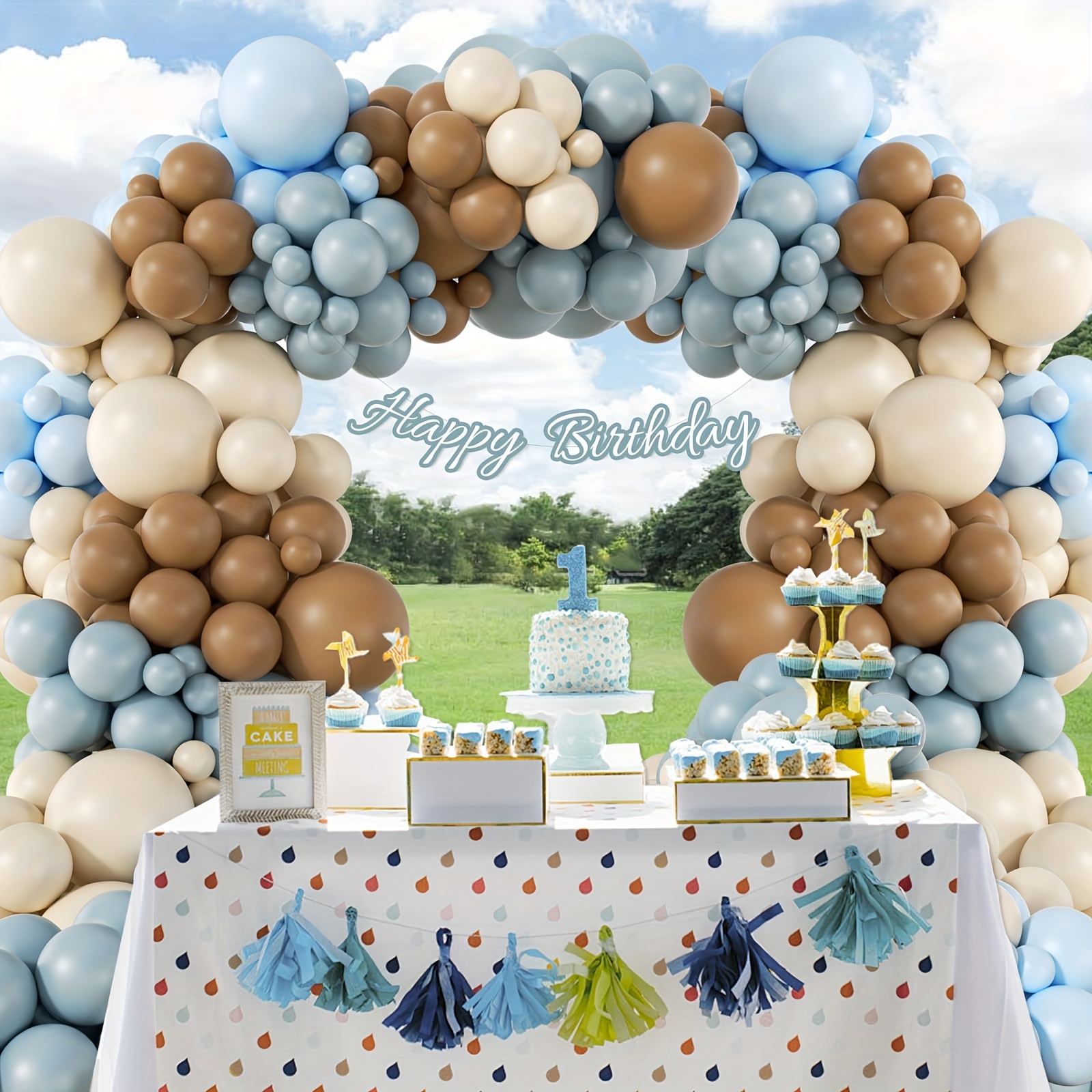 LV balloon art: FESTA DI COMPLEANNO anni