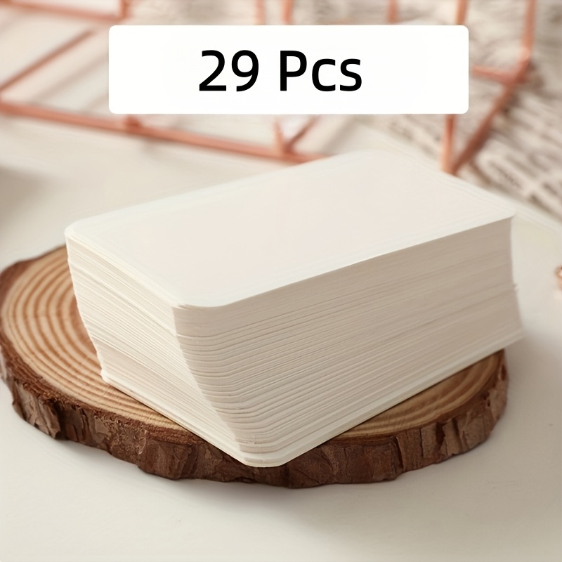 TEMU Blank Paper Cards Are Perfect For Paper Postcards, Doodles, Bookmarks, And Message Cards