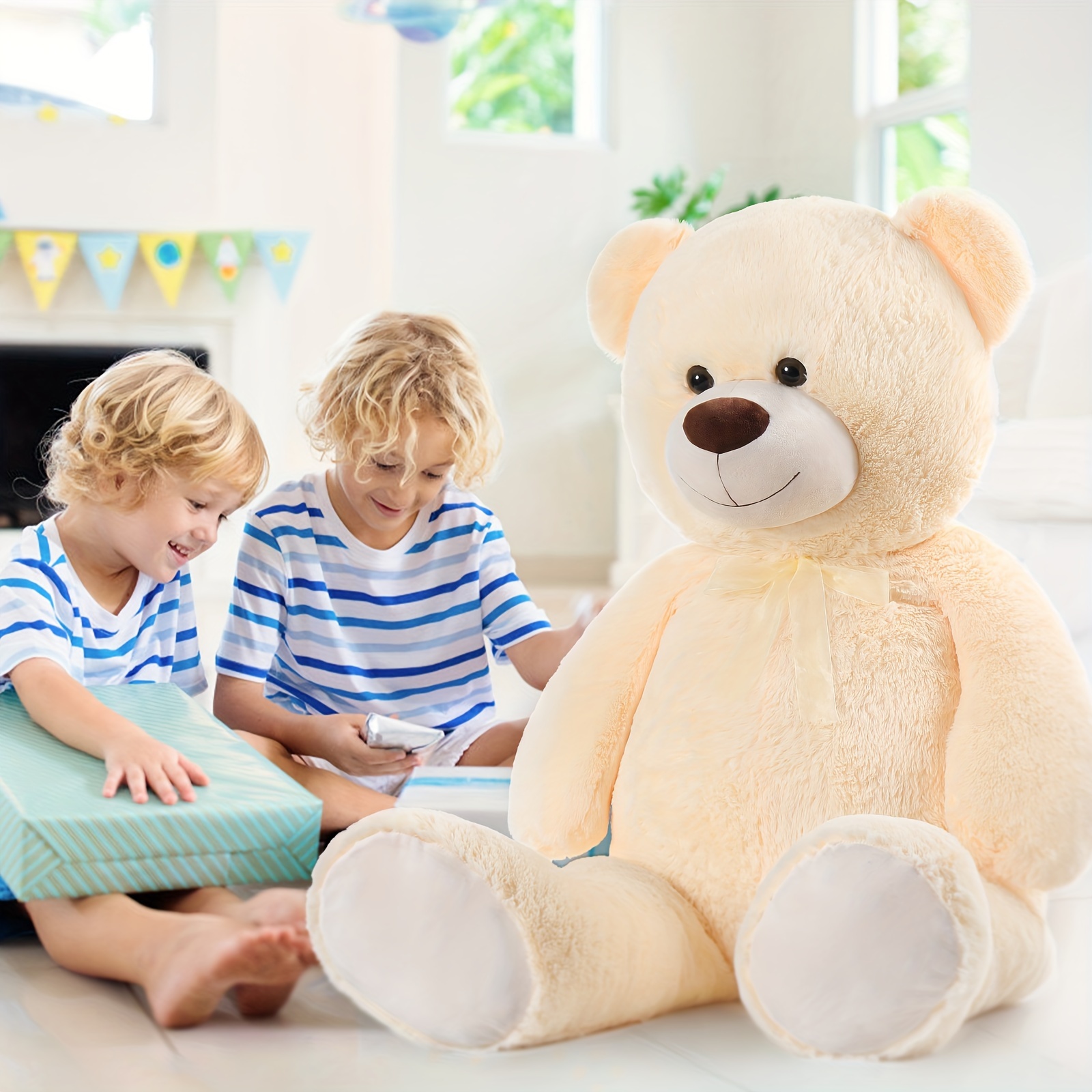 big teddy bear cute giant stuffed animals soft Temu