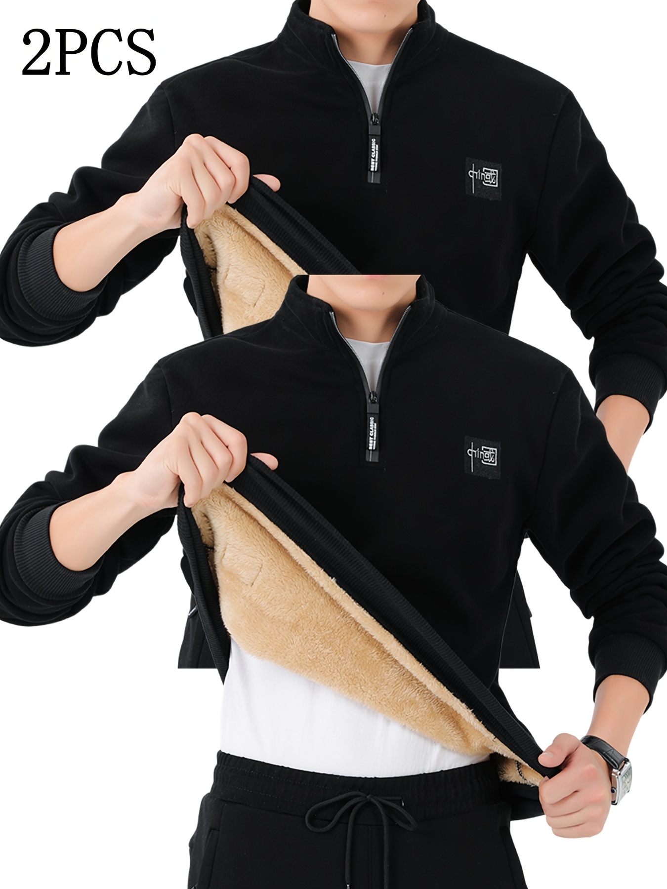 men winter clothing sold on Temu United States