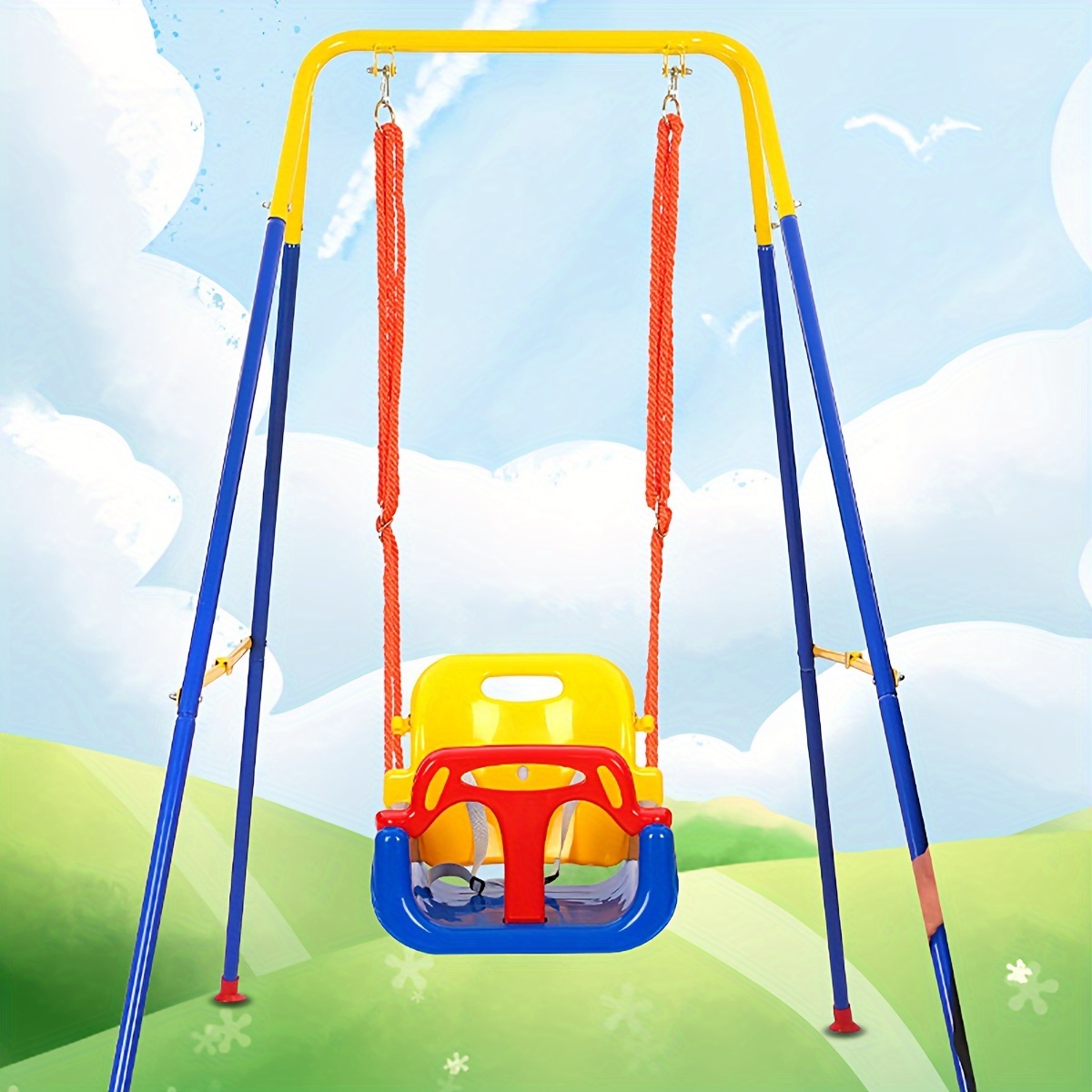 Cadre d'escalade et balançoire Plum<sup>MD</sup> Tamarin pour l'extérieur,  centre de jeu pour enfants