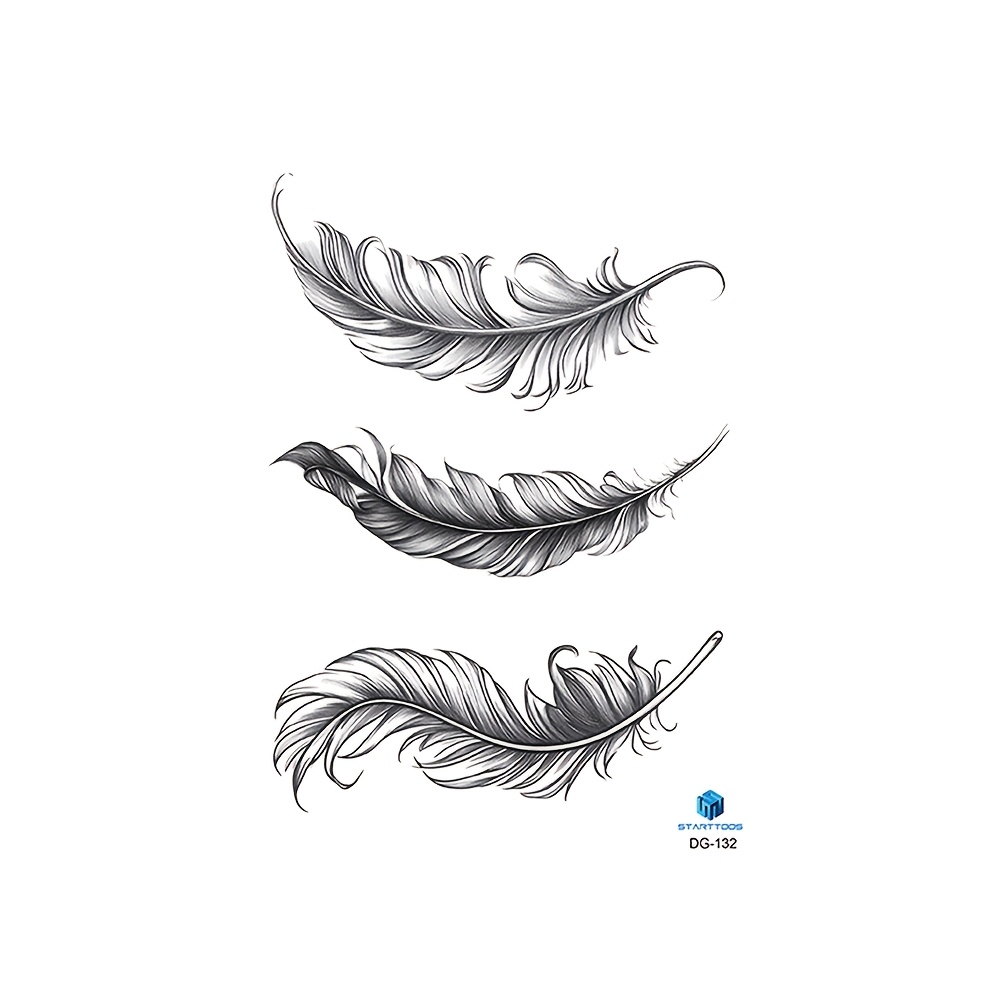Temporary Tattoo Sticker - Waterproof Body Art For , Legs, Chest, Back & More - Realistic - Gift - 1pc, Versatile Body Placement | Minimalist Tattoo | Waterproof Tattoo, Tattoo Supplies