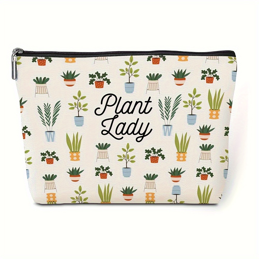 

Makeup Bag Plant Gifts Gardening Gifts Christmas Birthday Gifts Garden Women Friend Bff Sister Wife Daughter Mom Grandma Aunt Travel Toiletry Bag