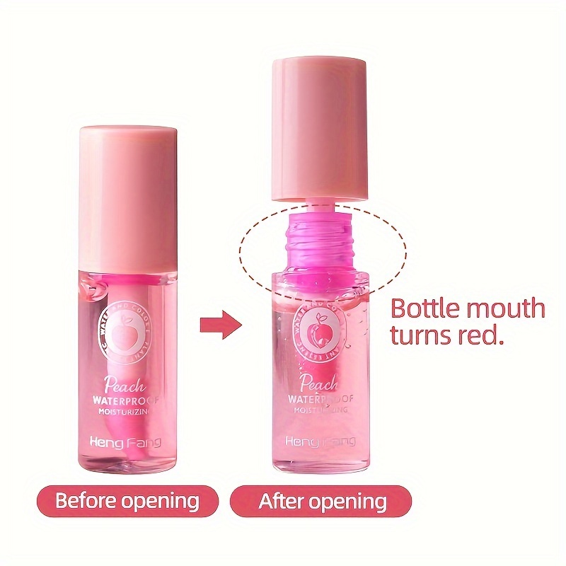 3pcs/set Of Color Change Lip Oil, Moisturizing For Dry & Cracked Lips ...