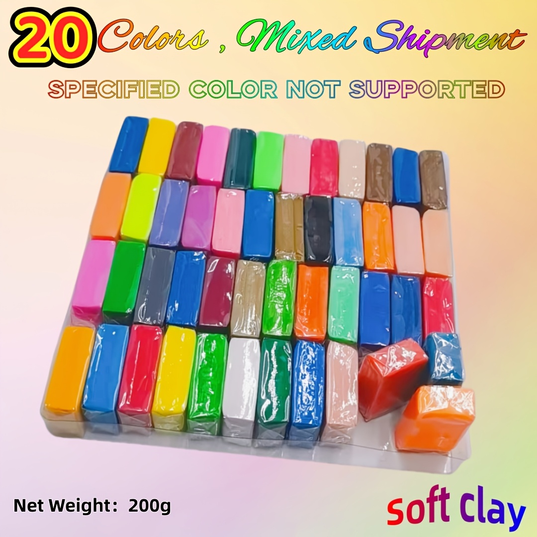 handmade jewelry making kit mini blocks 15pcs 20pcs 30pcs 42pcs soft clay polymer clay soft clay for craft supplies christmas halloween new year     luxury gift for friends artists holiday