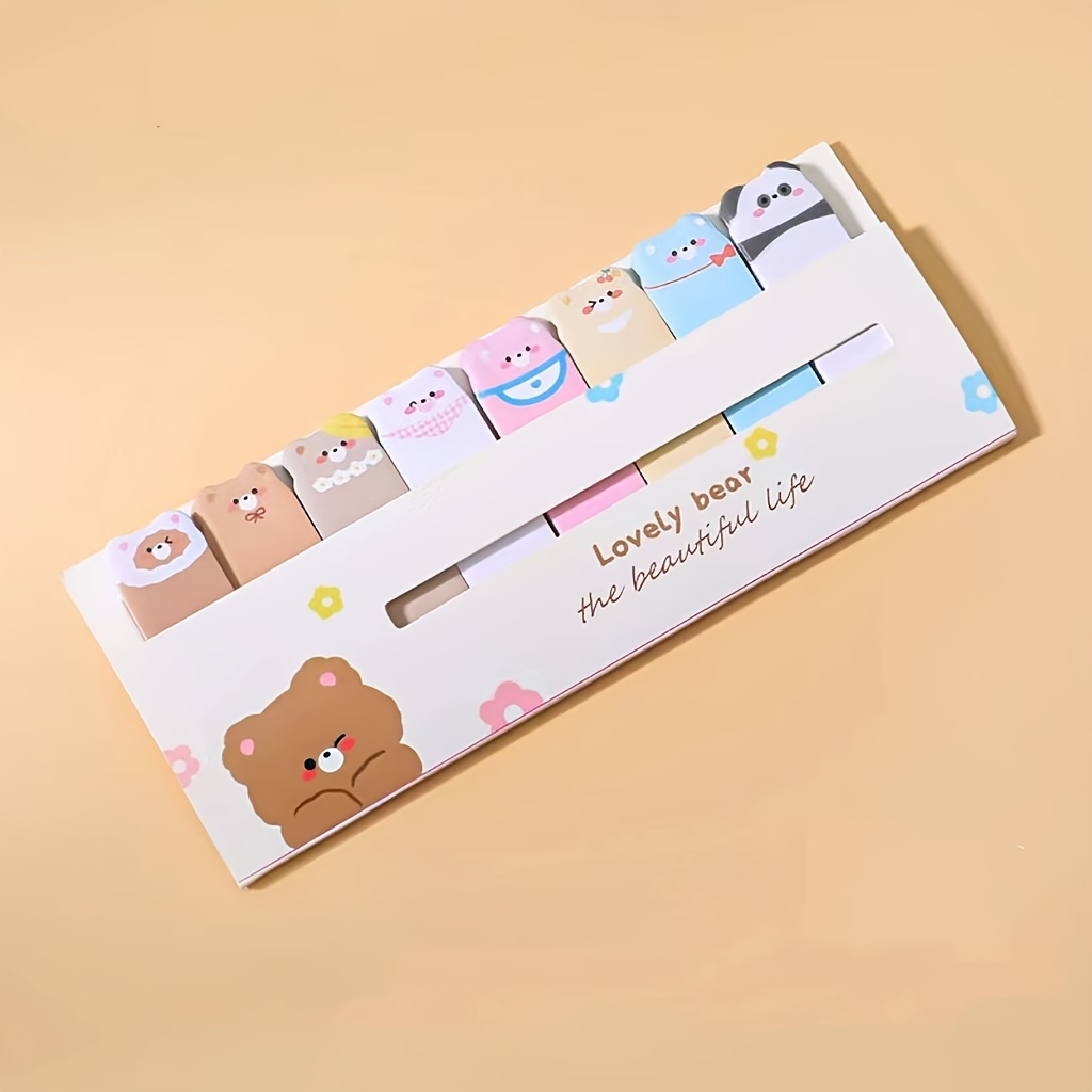 A Pack Of 120 Sheets, Creative Animal Sticky Notes