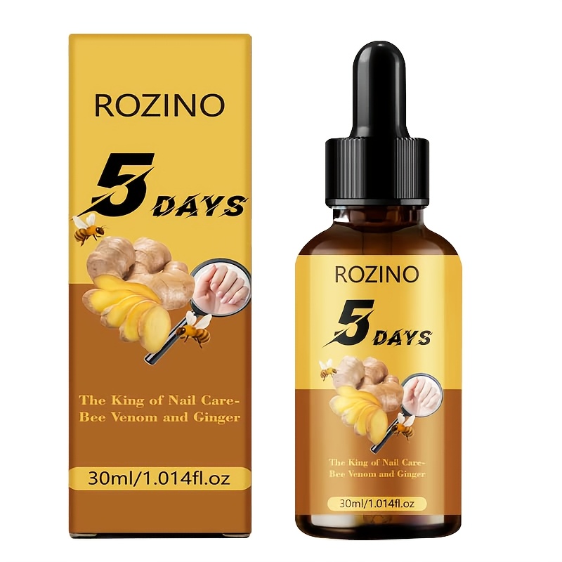 Image of Nail Turmeric Bee Venom Nail Oil, Strengthening And Glossy Cuticle Serum, Deep Nourishment For Nail Surface, Strengthening Fragile And Breakable Nails, Repairing Ingrown Nails, , And Layered Damage