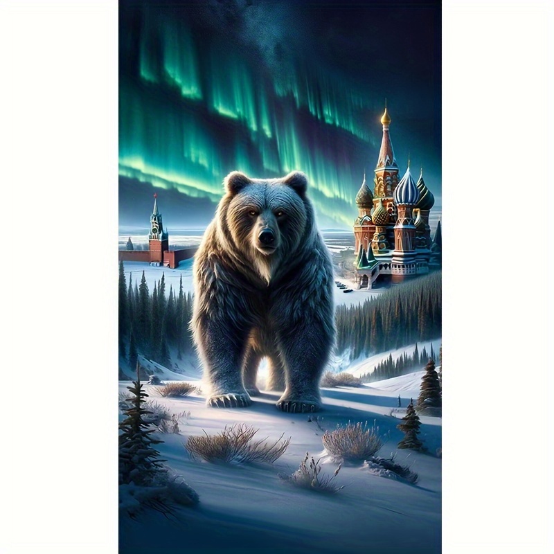 Grizzly Fishing Official Diamond Painting Kit | Diamond Art | Paint With  Diamonds®