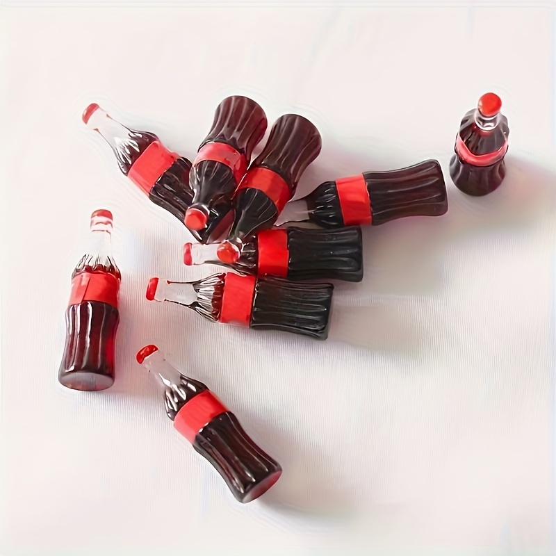 TEMU 20 Mini Bottle Resin Ornaments-realistic Soda , With , Colorful , Suitable For Photography Props, Home Holiday Decoration And Diy