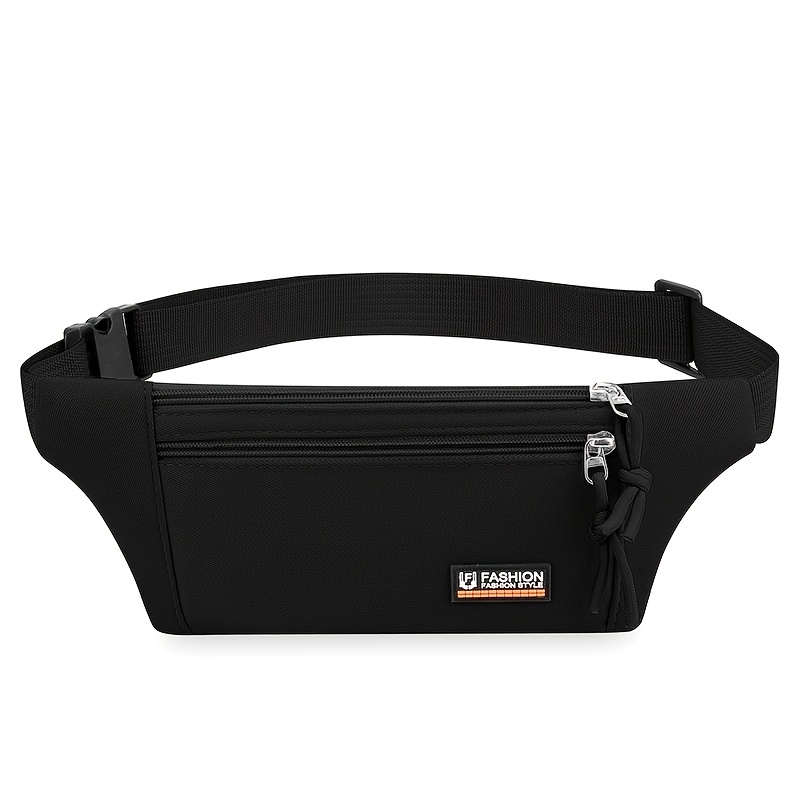 Women's Waist Pack, 5 Colors , Premium Hardware, Quality Nylon Fabric, Multi-zipper Compartments, Solid Color Multi-functional, Outdoor Leisure Running Bag