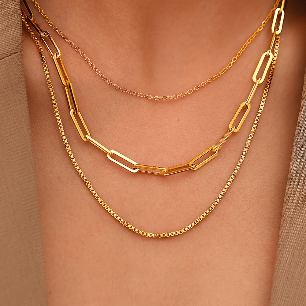 High-End Bohemian Three-Layer Pendant Necklace — Gift for Her