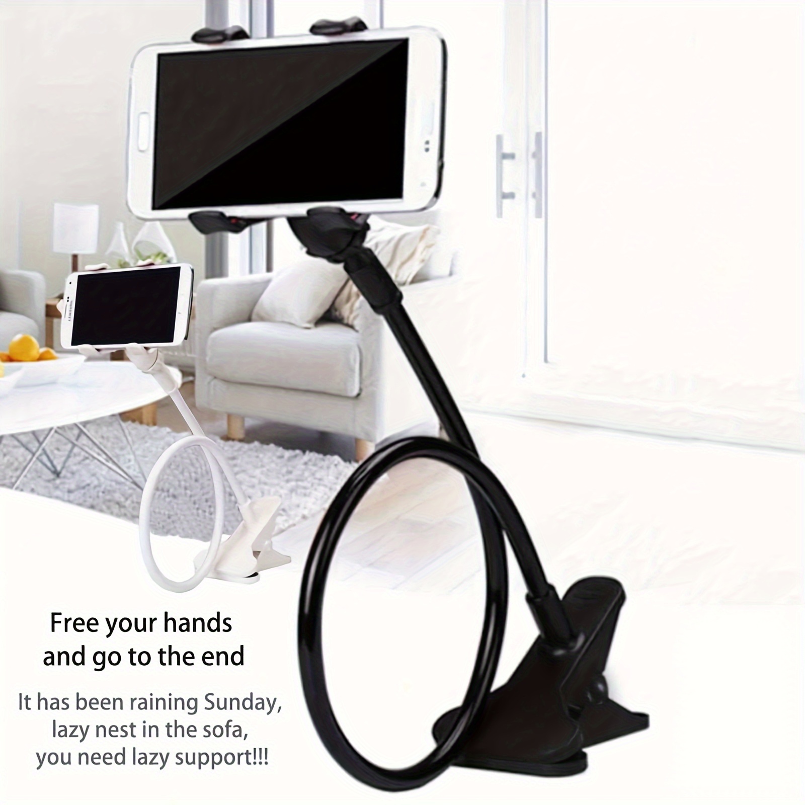 

& Bedside Phone Holder - Arm Stand, Smartphone For , Portable And