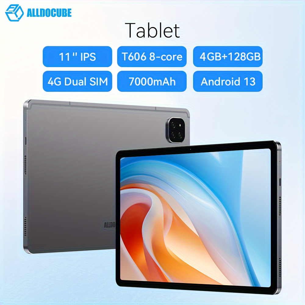 

Alldocube 11 Tablet, 2000x1200 Display 60 13 Pad, 12 (4+8) Gb Ram 128gb Rom 1tb , T606 - Tablet, L1, 7000mah, , 5mp + 16mp , 4g Lte, Gps, Wireless 5.0