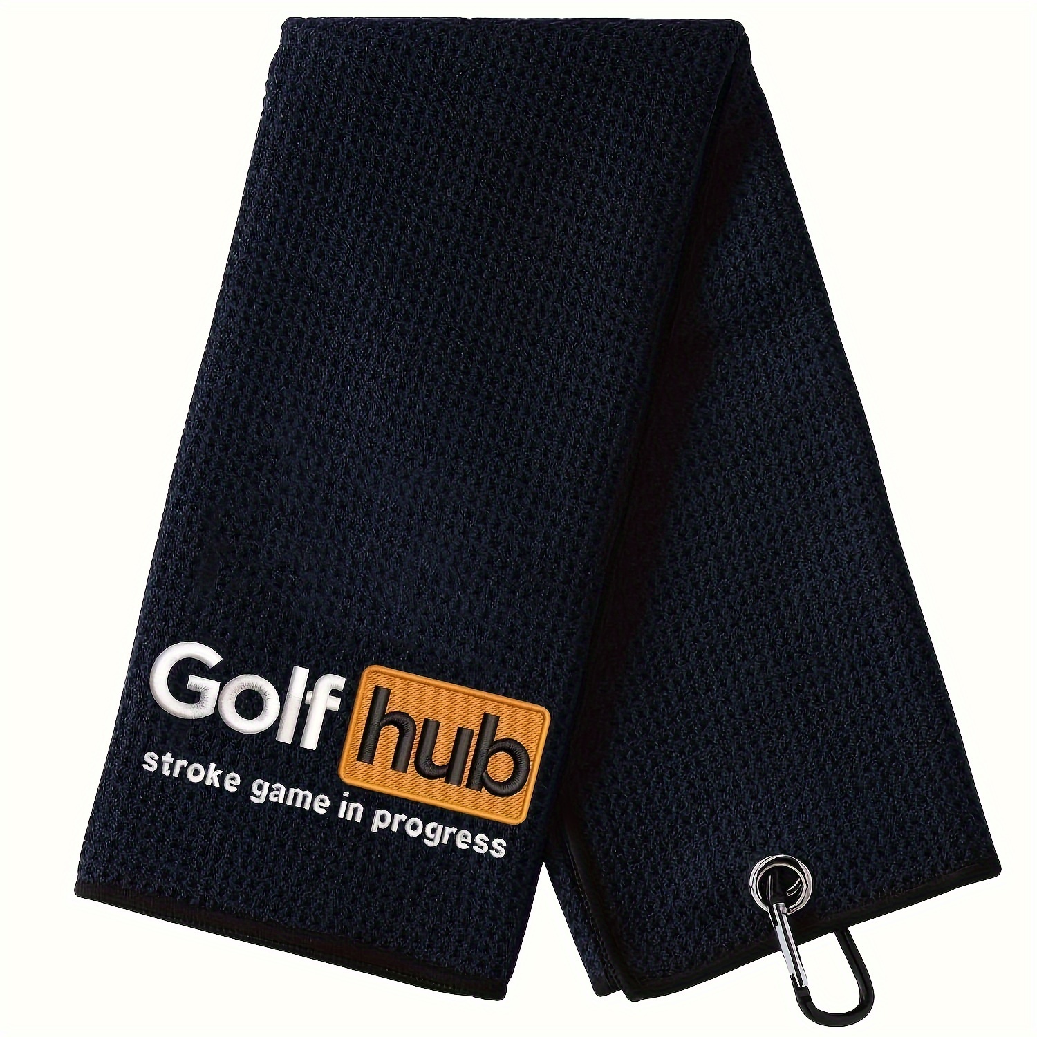 

Artpreti Embroidered Towel, 80% Polyester 20% Polyamide, Woven Golf Accessory, Hand Washable, Unisex Golf Gift