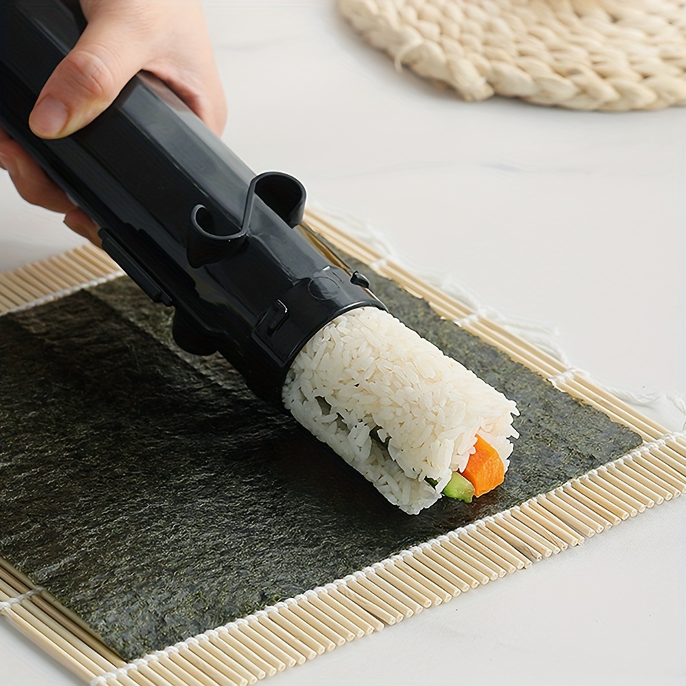 

2pcs/set Plastic Diy Striped Sushi Mold Sushi Rice Ball Making Tool Set Suitable For , Lunch And Dinner Making For Office Workers, Students' Lunch, Party Food Preparation