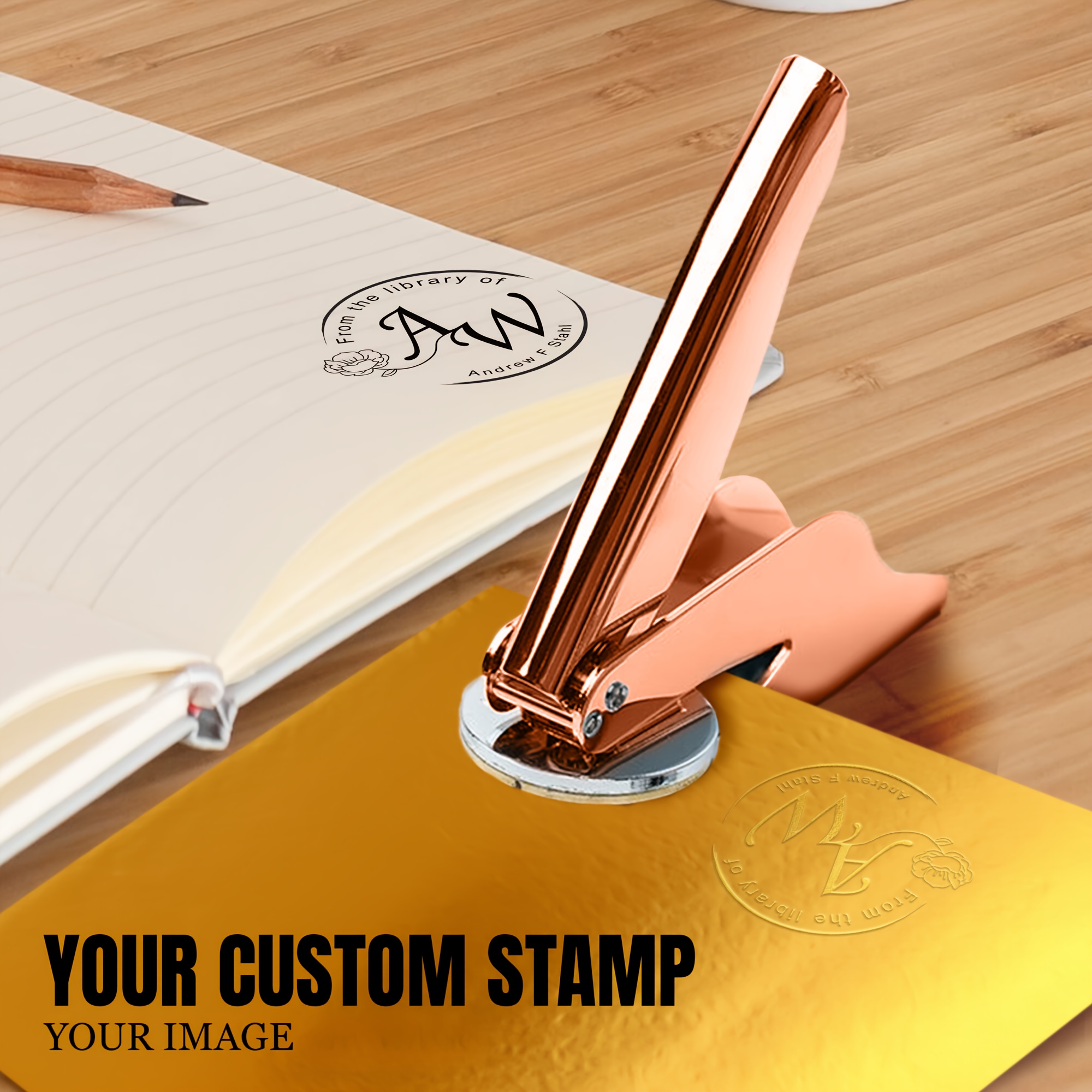 

Embossing - Personalized For Envelopes, Books, Branding & Restaurant Towels