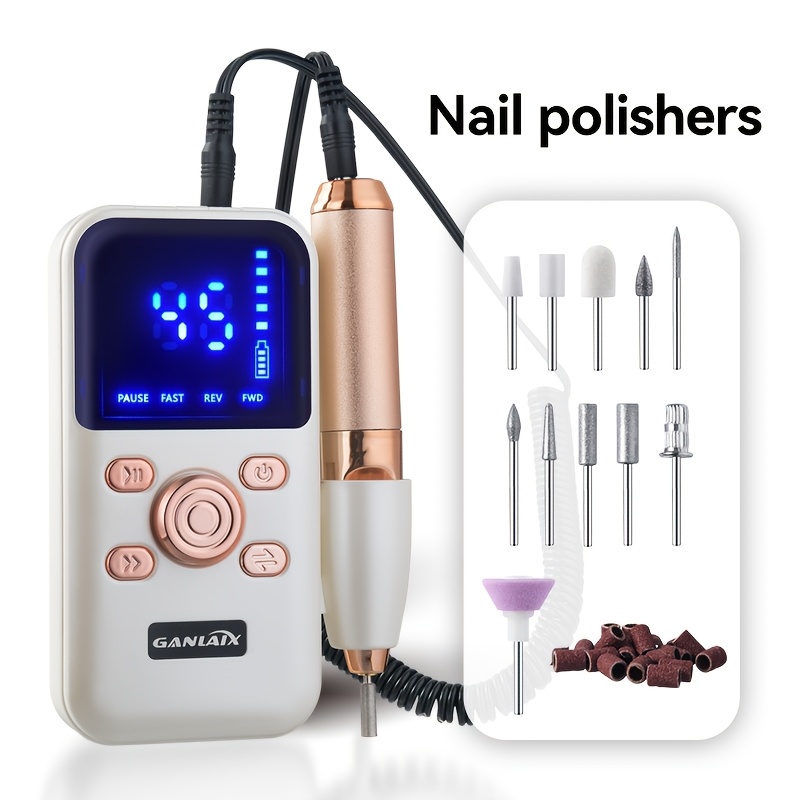 USB Rechargeable Electric Nail Drill Kit
