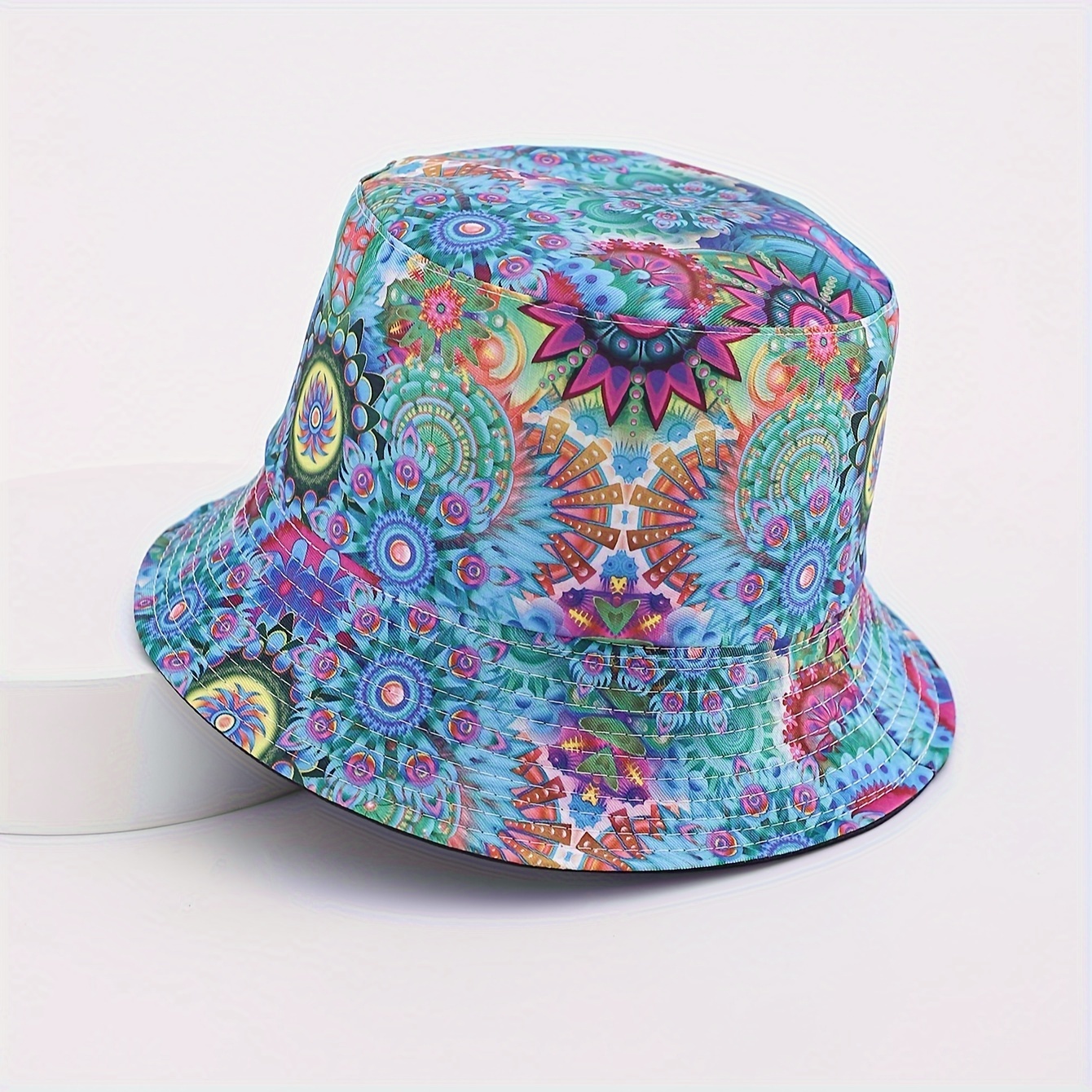 reversible bucket hat unisex summer autumn bucket hat one pack travel essential easy to carry and foldable blue 13