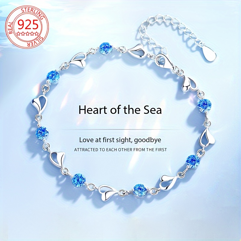 

925 Silvery Bracelet Zirconia - , For Women,
