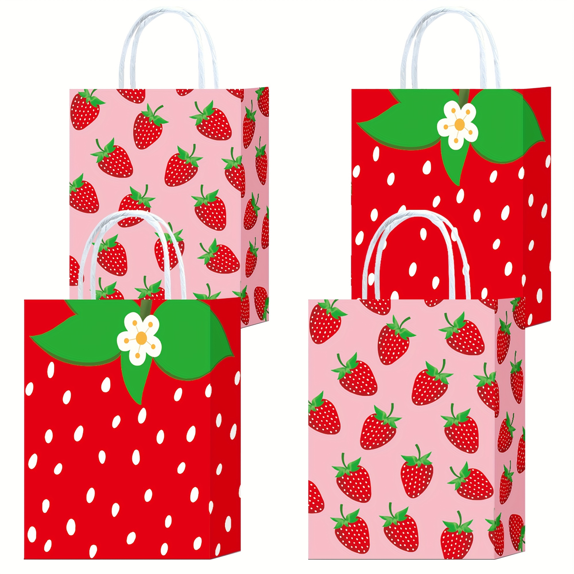 

Bags With Handles Paper Goody Bags For Party Birthday Shower Decoration