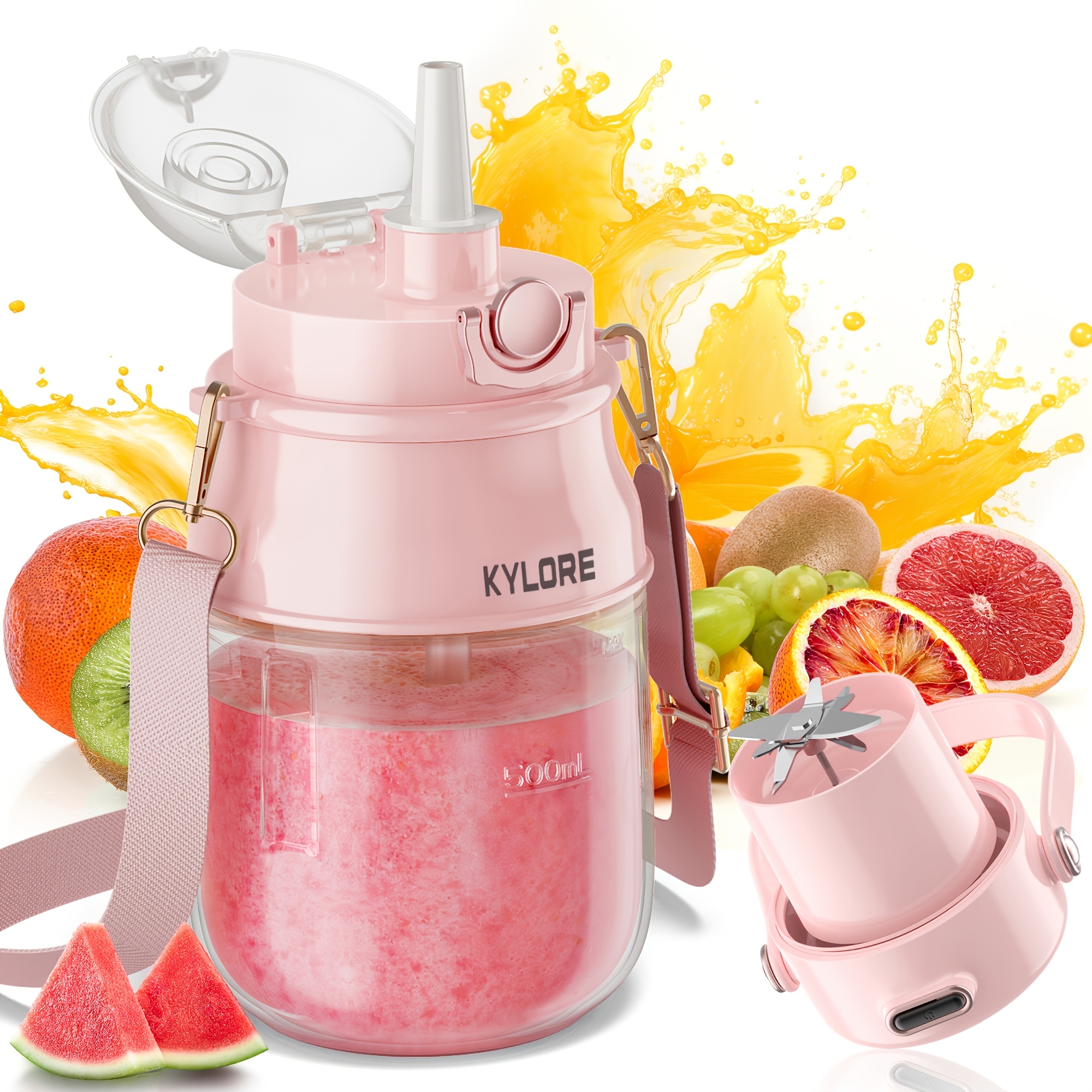 Portable USB Rechargeable Personal Blender with 27oz Cup &... product image 2