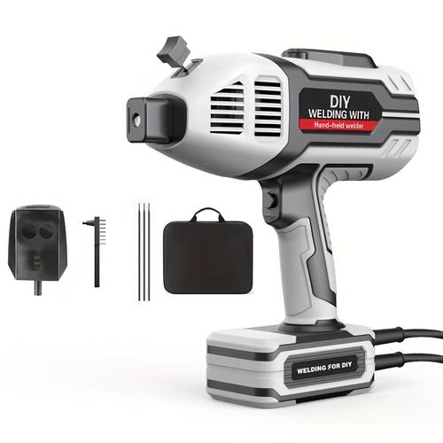 handheld welding machine portable arc welder gun 110v handheld stick arc welder igbt inverter for 3 32 1 rod with electric welder machine kit