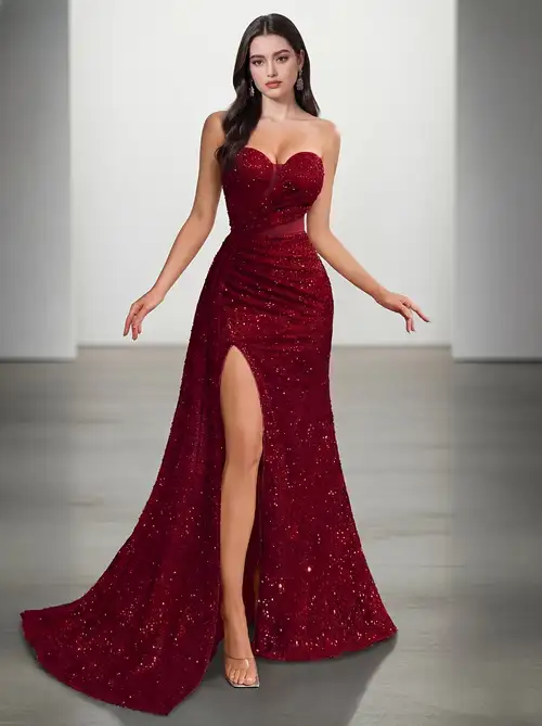 temu prom dresses evening gown for women sold on Temu United States
