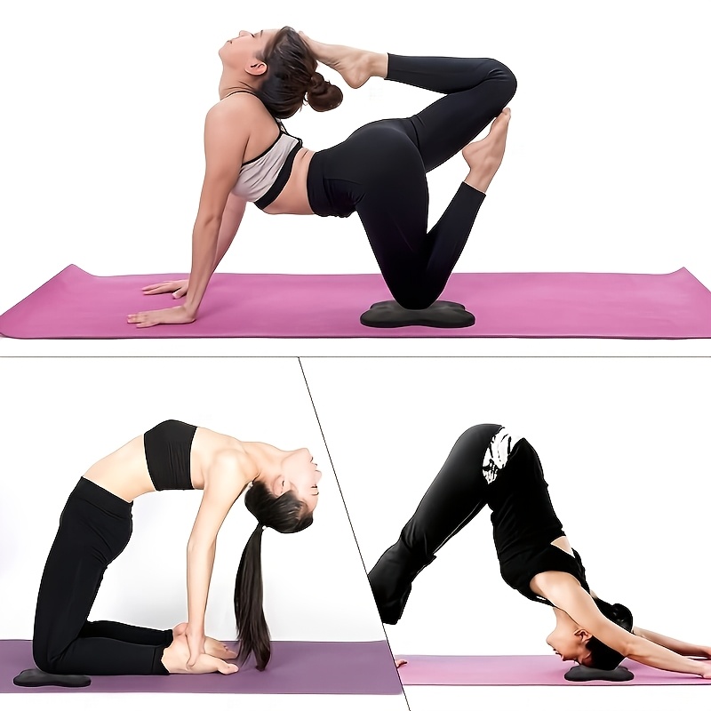 2 Thickened Yoga Kneeling Pads for Knees, Elbows, Wrists, Hands, and Head for Foam Yoga and Pilates Practice
