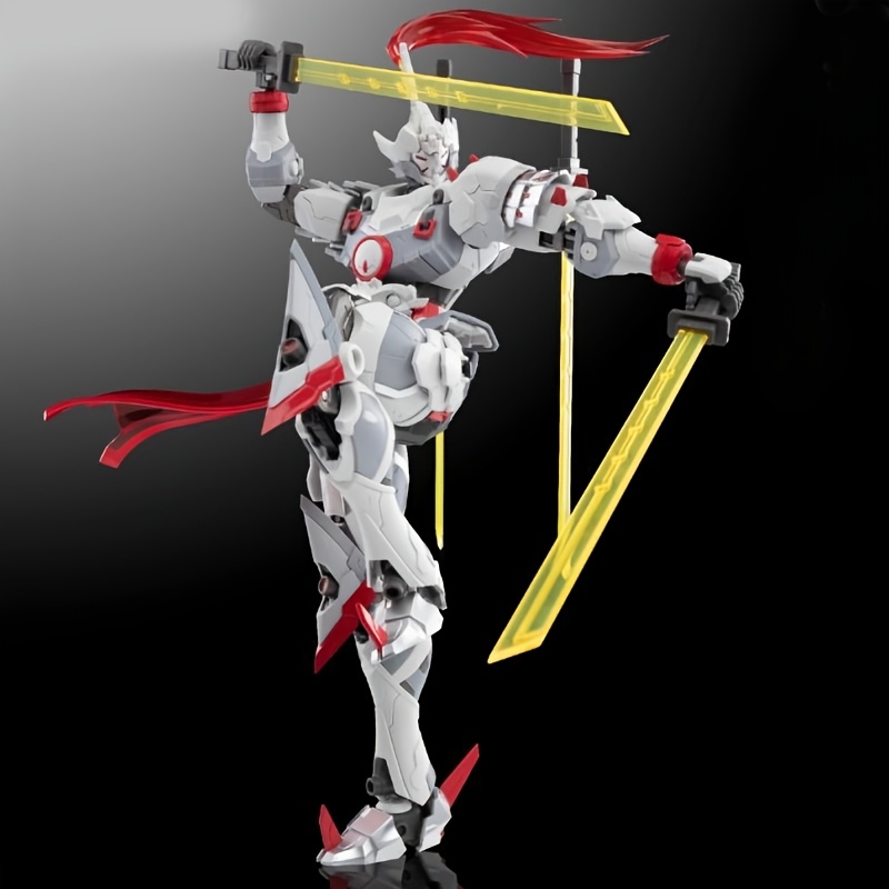 fighter skeleton mech model abs plastic articulated joints - Temu