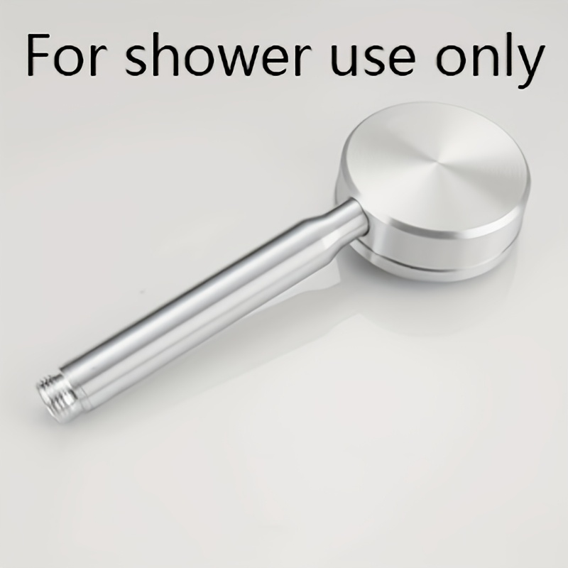 Silvery Space Pressurized Handheld Shower Head