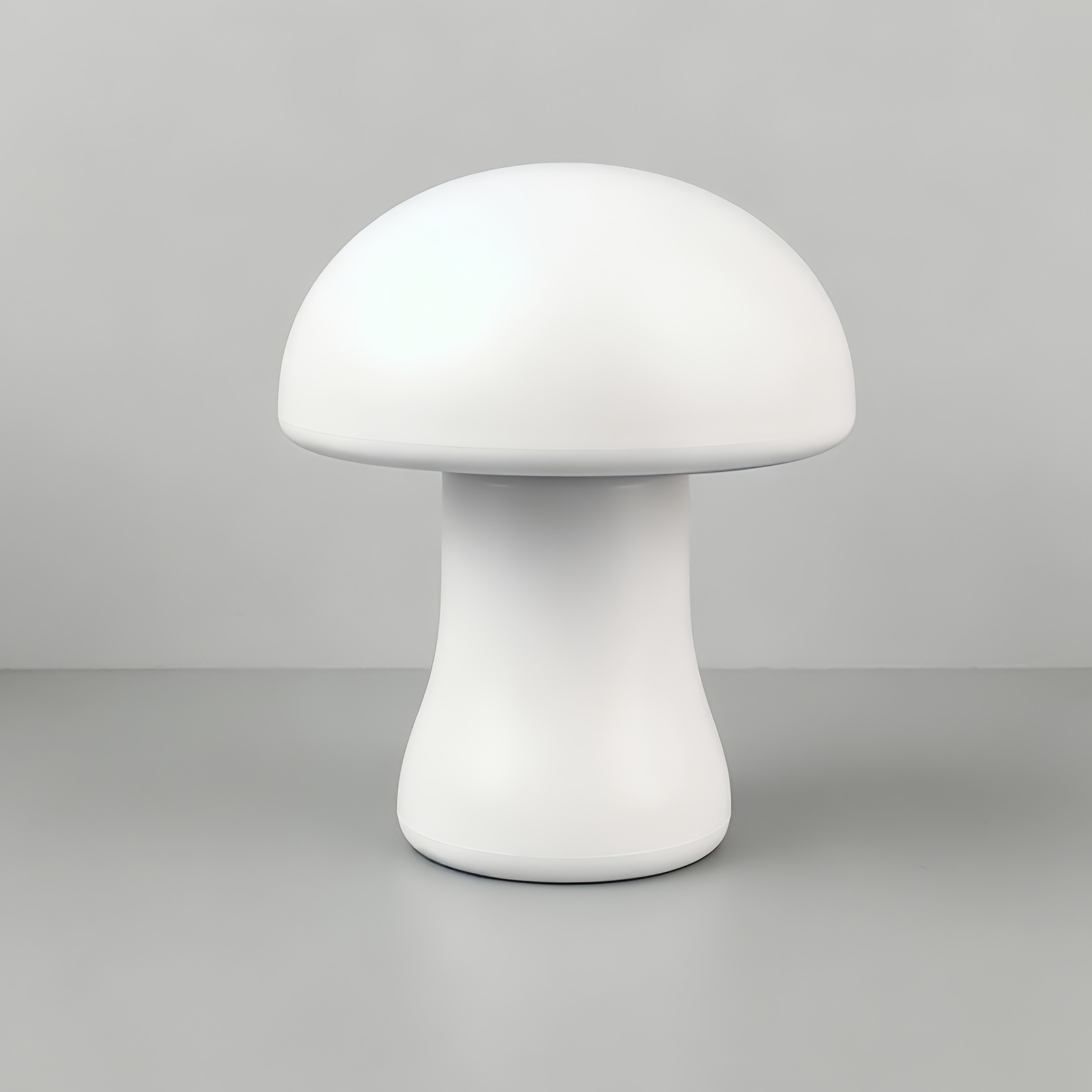 TEMU Lámpara de escritorio ajustable con forma de hongo, lámpara de mesa LED con control táctil y altura ajustable, luz de noche minimalista, lámpara