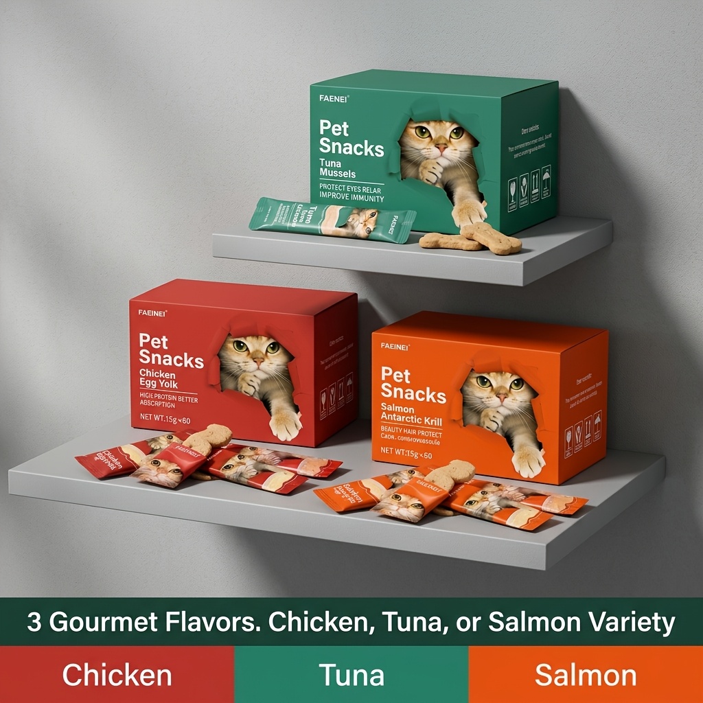 a   of 60   wet food snacks cat strips 900g nutritional reward the most   way to provide high quality   cats must store staple food   an   gift for   kittens and   cats Product details 0