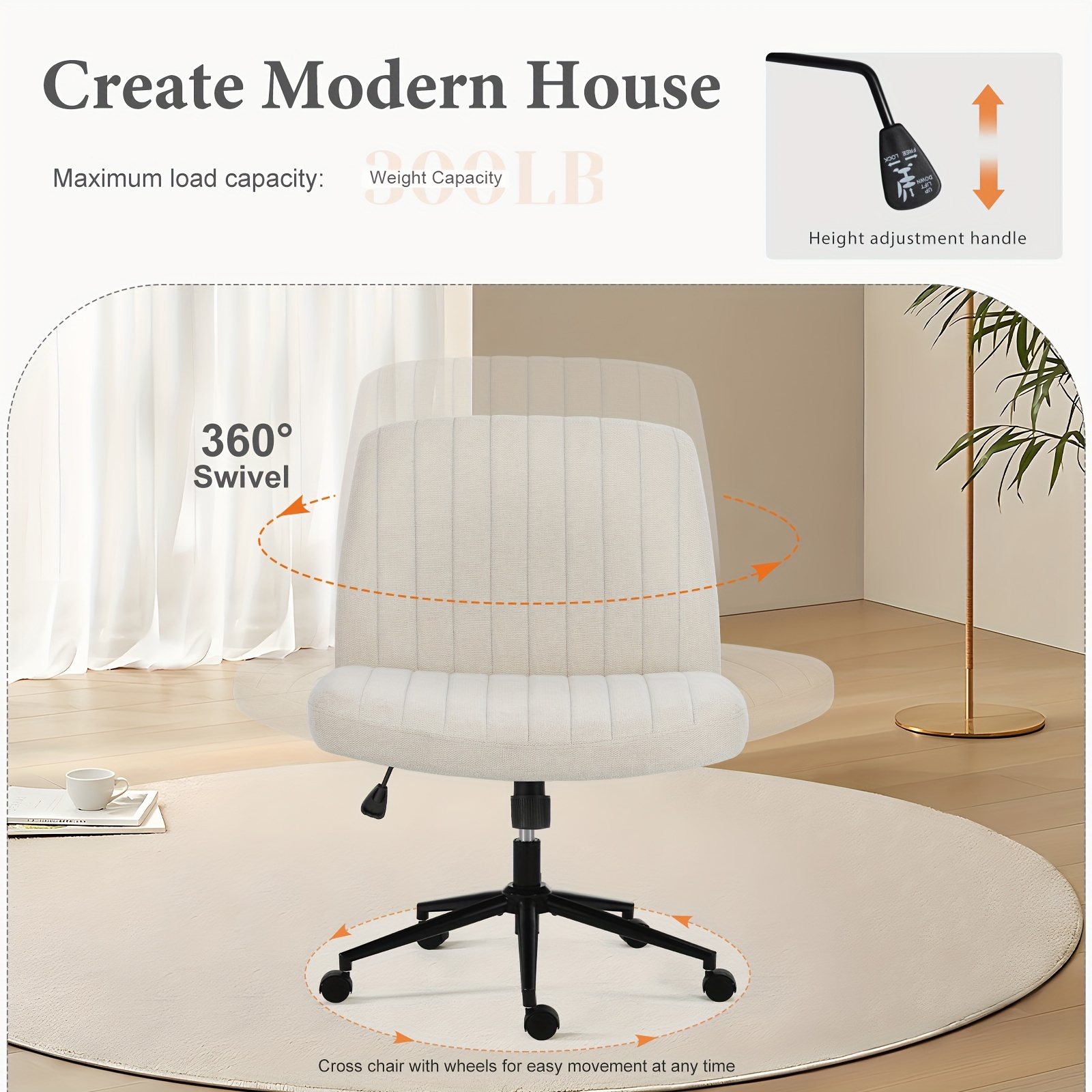 cross chair wheels cross legged desk chair wide seat Temu
