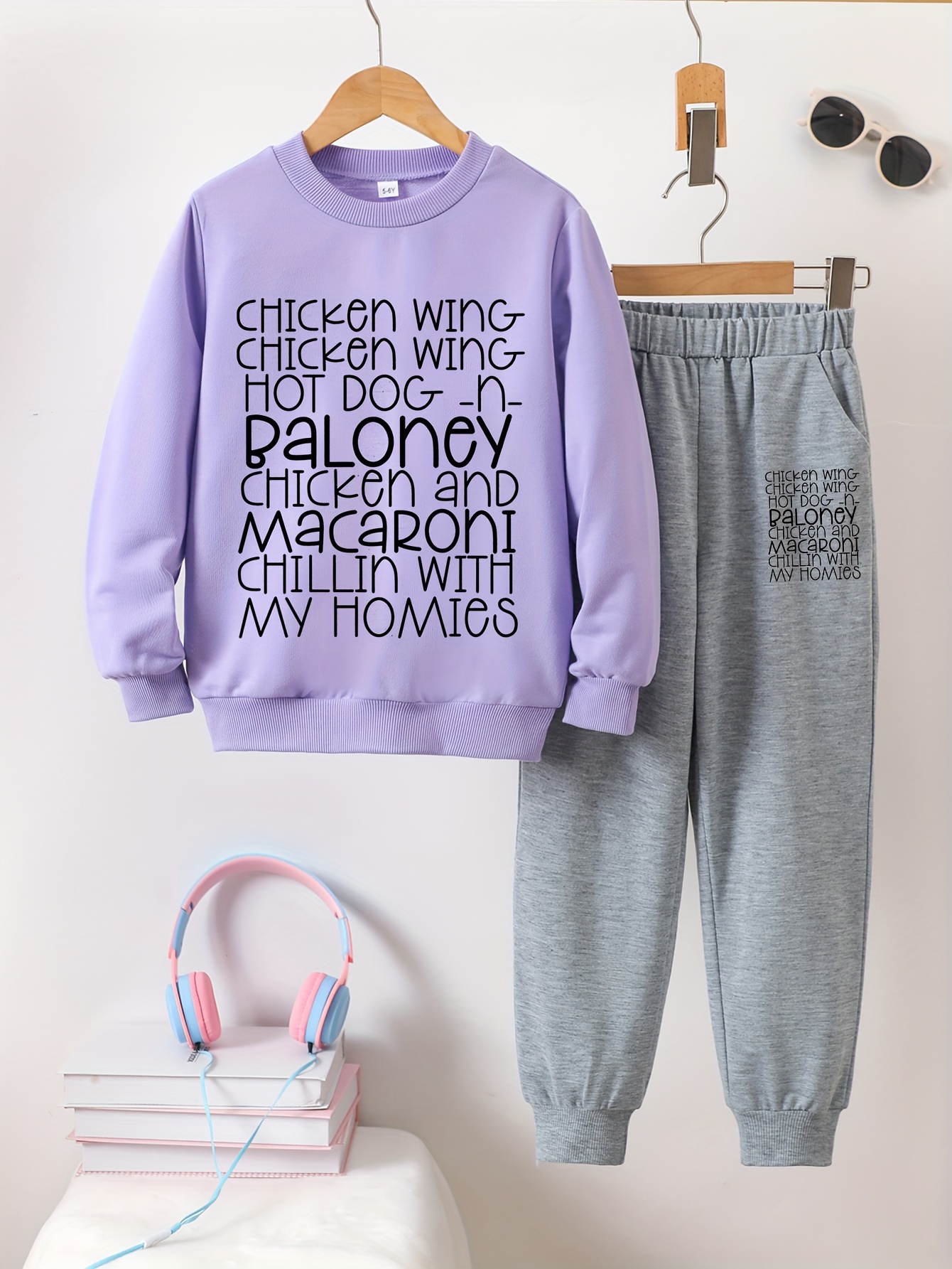 Aalizzwell Tuta Bambina 2 Pezzi Autunno Inverno, Felpa Con Cappuccio Floreale E Pantaloni, Stampa Geometrica, 0-24 Mesi - 4