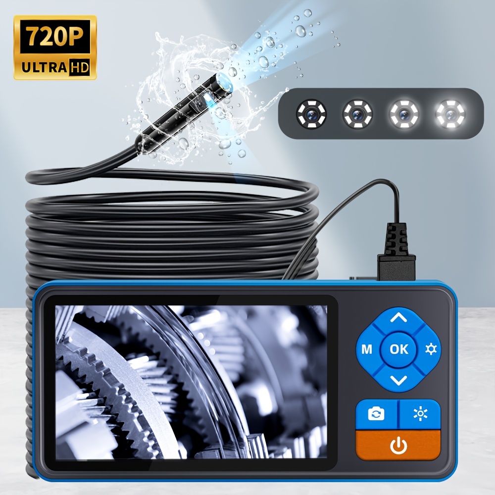 Endoscope Camera With Light Depstech 7mm 1080p Hd Borescope Inspection | Seychelles
