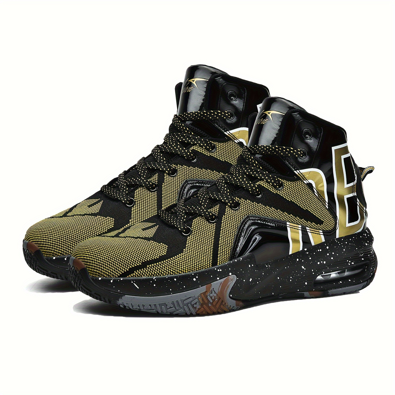 ashion mens basketball shoes breathable walking sneakers - Temu display picture 1