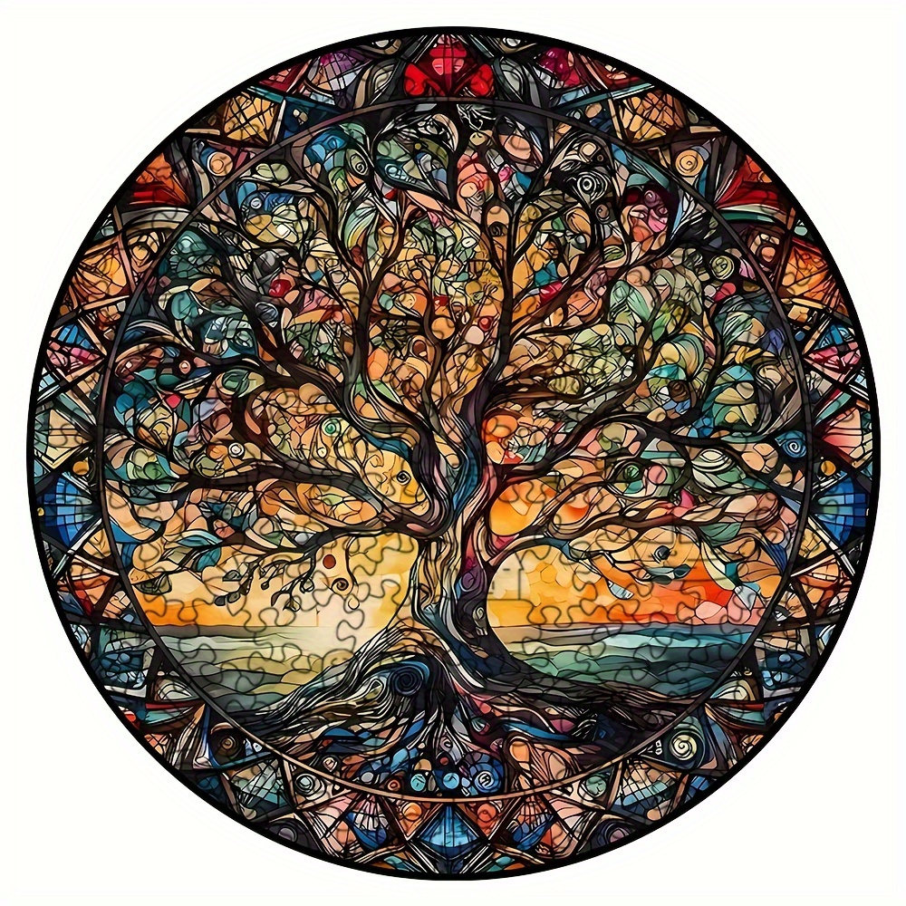 

Tree Of Life Wooden Puzzle, Suitable For Challenges, Family , Company