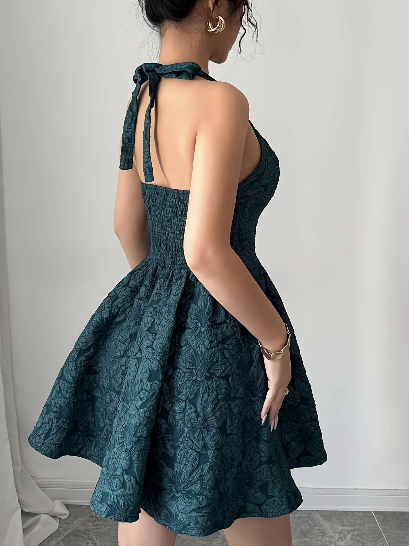 princess polly baby blue dress Mariani Backless Maxi Dress Black main image 0