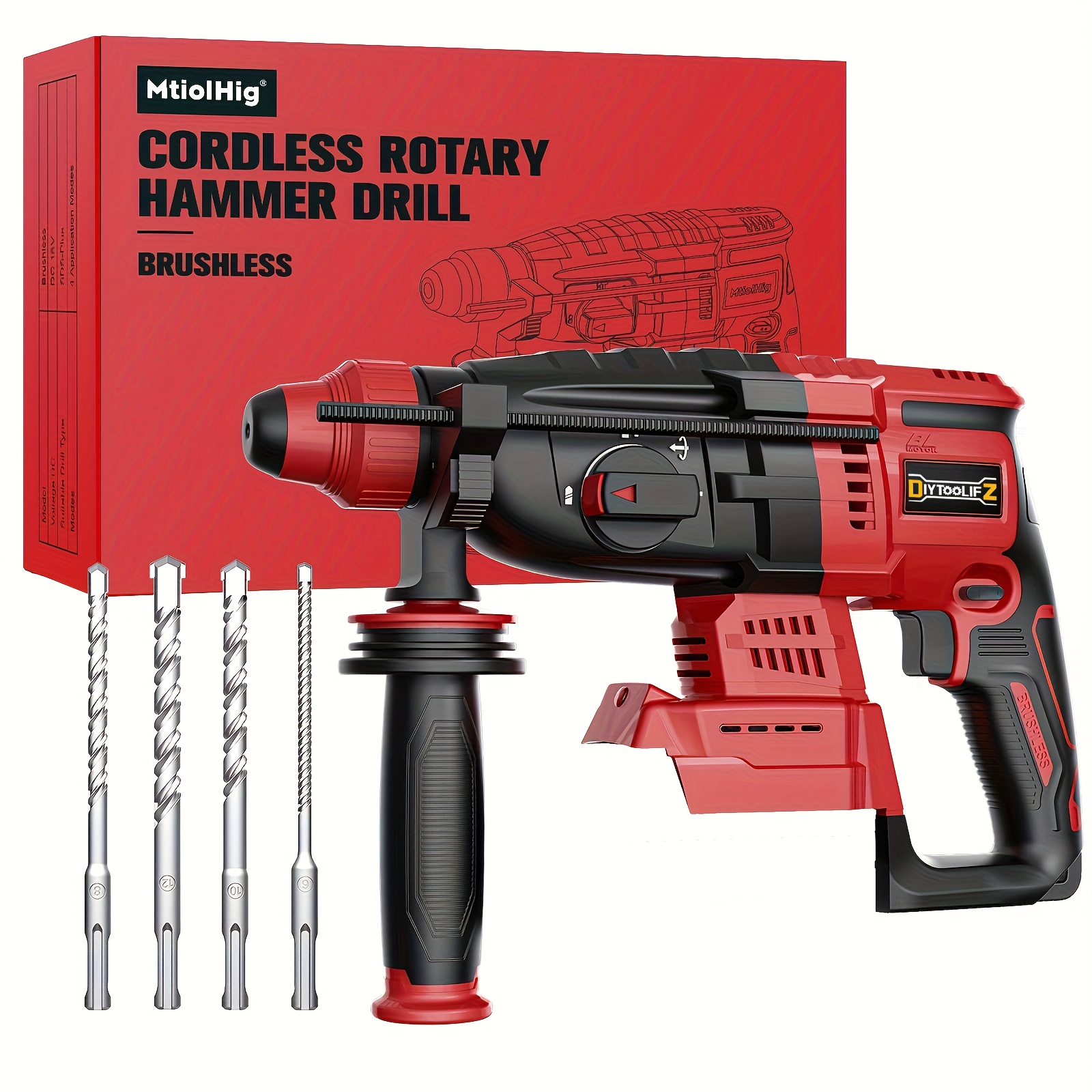 cordless rotary hammer drill 20 18v Temu