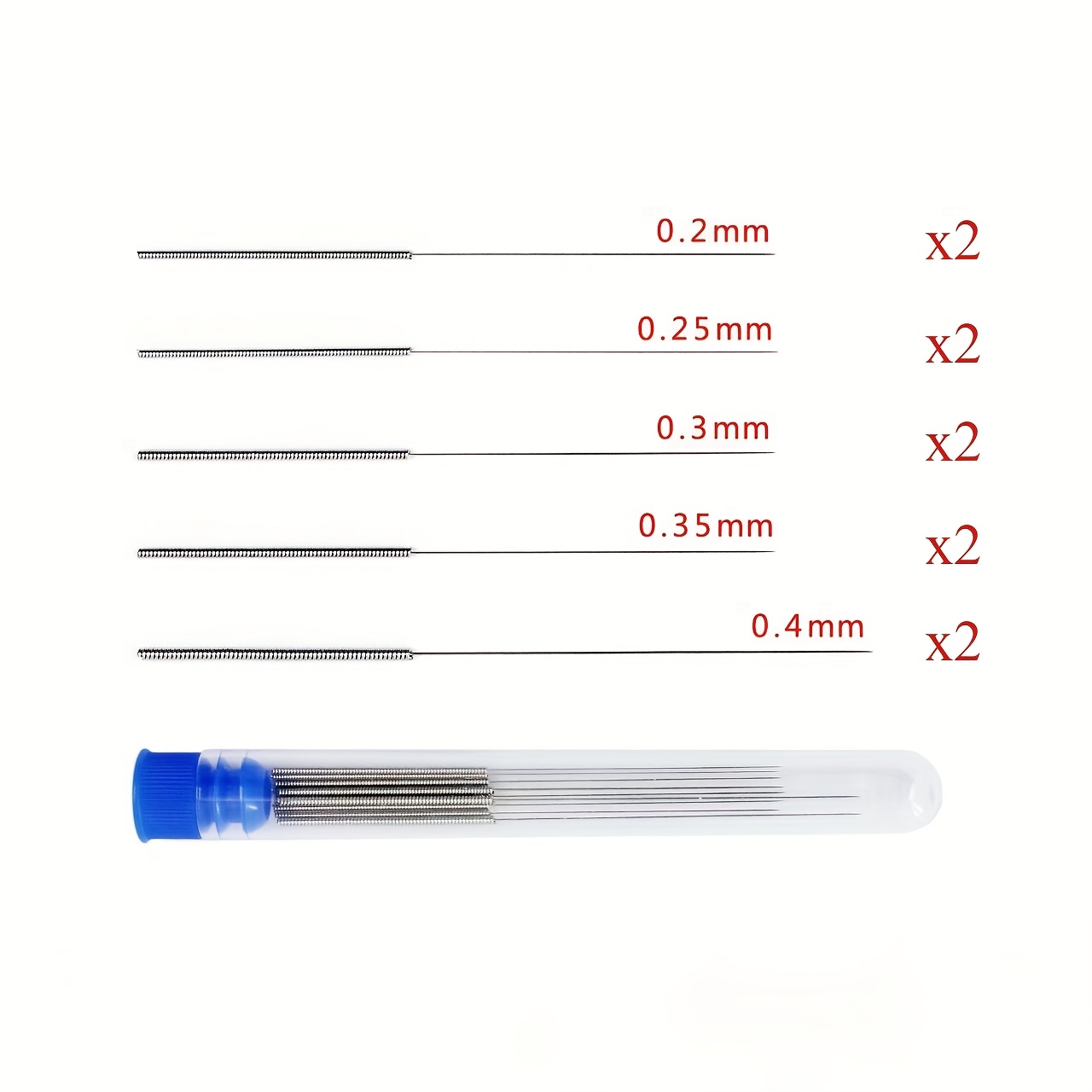 TEMU 10pcs Stainless Steel Cleaning Nozzle Tool Kit - Car Window Wiper, 3d Printer Head, Gas Stove Burner Mouth, Showerhead Syringe Unclogging Brush