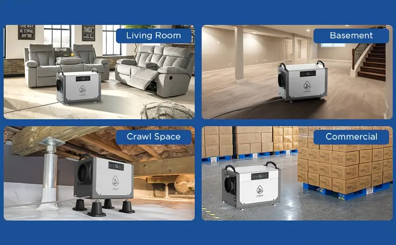 113 pint   dehumidifier with water pump and hose covers up to 3 000 sq ft Product details 7