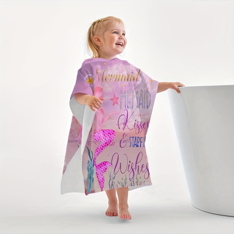 ZOOCCHINI Accappatoio Poncho Kids Marietta La Sirena (2-6 Anni) a 29,99 €