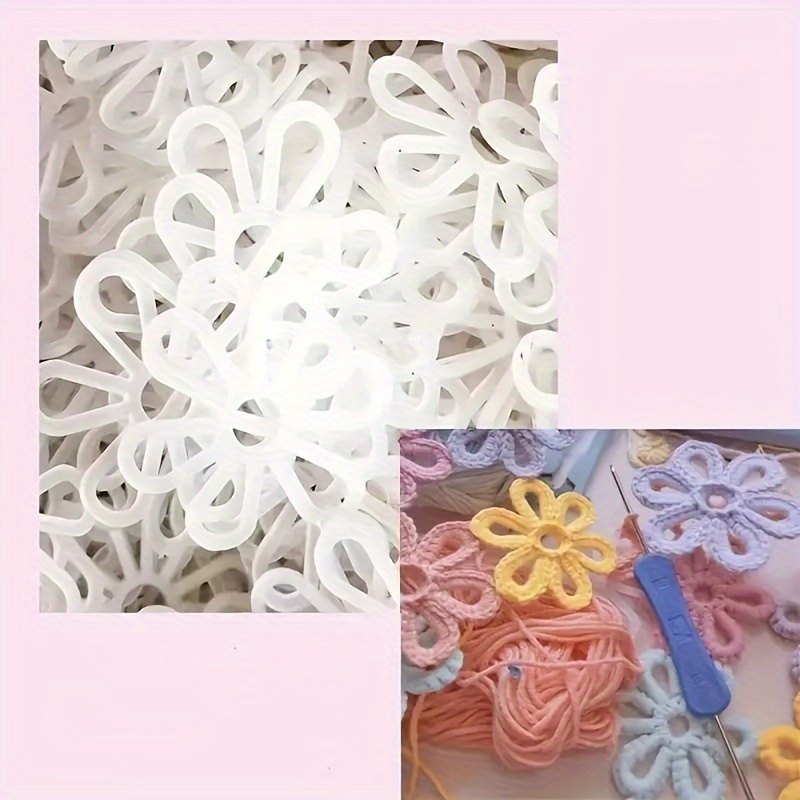 

12pcs Shaped Plastic Weaving Looms - Diy And Knitting Bag Accessories,