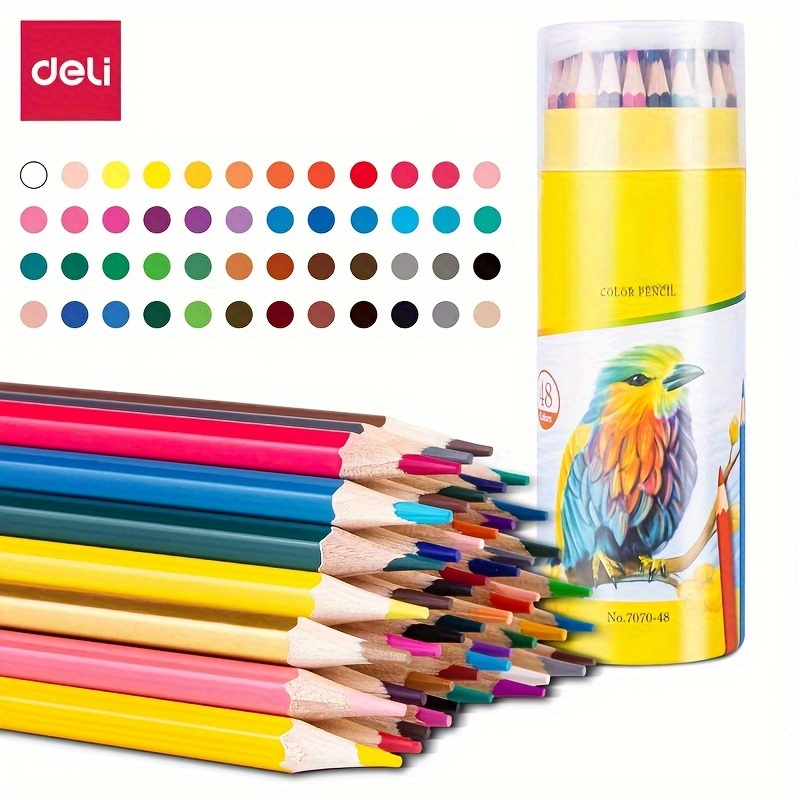 Zenacolor - 160 Crayon de Couleurs Professionnel, avec Boîte de